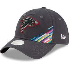 Women S New Era Heather Gray Atlanta Falcons 2019 Nfl Crucial Catch 9twenty Adjustable Hat Adjustable Hat Atlanta Falcons Logo New Era