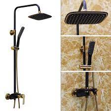Check spelling or type a new query. Outdoor Shower Faucet Oil Rubbed Bronze Black Wall Mount Brass