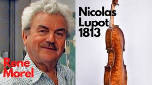 RENE MOREL, violin repairman extraordinaire
