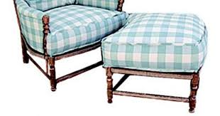 Black And White Buffalo Plaid Chair And Ottoman Buffalo Check Slipcover On Red Chair Like This Lighter More Aqua Shade Than A True Blue Furniture Plaid Chair Chair