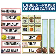 Are you planning a sports themed classroom or thematic unit? Sports Classroom Theme Ideas Clutter Free Classroom By Jodi Durgin