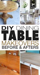 Take a look at this diy built in breakfast bar dining table from kammy's korner to find out how to squeeze in that island or breakfast bar you want. Diy Dining Table Makeovers Before Afters The Budget Decorator