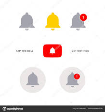 2560x1440 qhd 2048x1152 1920x1080 full hd 1366x768 1280x720 hd. Youtube Notification Bell Images Vectorielles Youtube Notification Bell Vecteurs Libres De Droits Depositphotos
