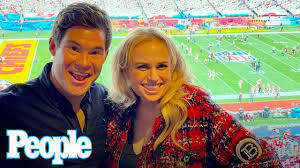 And she just shared quite a few images and videos on instagram, one of which revealed a fake tan mishap. Rebel Wilson And Adam Devine Hang Out At Super Bowl 2021 People Youtube