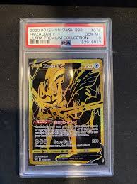 This card is at the top of our list to. Auction Prices Realized Tcg Cards 2020 Pokemon Swsh Black Star Promo Full Art Zacian V Ultra Premium Collection
