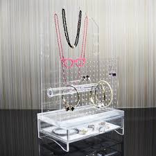 Necklace is a reward for ms. Acrylic Jewelry Storage Organizer Necklace Stand Earring Bracelet Holder China Jewelry T Bar Display And Rings Stand Holder Price Made In China Com