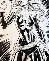 j scott campbell on instagram arriving in january captainmarvel msmarvel captainmarvelmovie caroldanvers marvel marvelcomics arte personajes coloriage cowboy gratuit