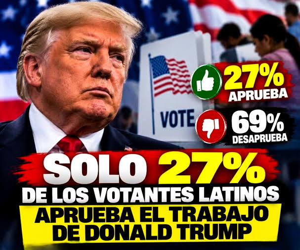 Otra encuesta a latinos trae malas noticias para Trump: el 55% ve las elecciones como una oportunidad de votar en su contra