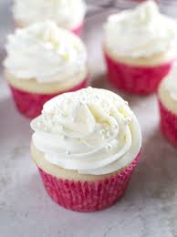 Almond Cupcakes With Whipped Almond Buttercream Frosting Stuck On Sweet Recipe Almond Cupcakes Savoury Cake Cupcake Recipes
