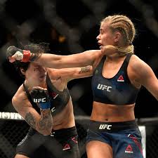 Vanzant was released from ufc following her loss to amanda ribas at. Coach Explains Why He Let Paige Vanzant Fight With A Broken Arm Mma Fighting