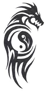 Ying Yang Dragon Made By Anouk De Wert Tribal Dragon Tattoos Tattoos Gallery Dragon Tattoo Designs