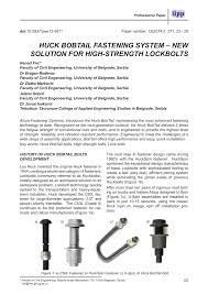 pdf huck bobtail fastening system new solution for high