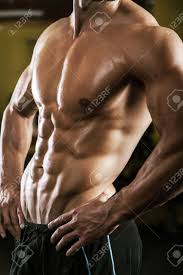 Muscles are often classed as groups of muscles that work together to carry out an action. Muscular Male Torso Stock Photo Picture And Royalty Free Image Image 18345603