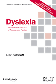 Dyslexia is a language based specific learning difference that can impact on reading, writing and spelling skills. Dyslexia Vol 22 No 1
