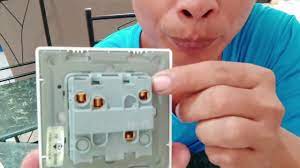 Replace a plug socket cara menukar soket plug. Cara Pendawaian Suis 2 Gang 1 Way Youtube
