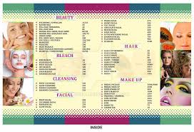 style ladies beauty parlour inside brochure by haseeb m deviantart com on deviantart beauty parlor beauty salon price list salon price list style ladies beauty parlour inside