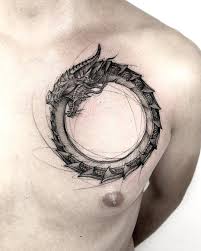 101 Ouroboros Tattoo Designs You Need To See Ouroboros Tattoo Viking Tattoo Sleeve Jormungandr Tattoo