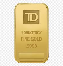 Today's change 34 + 3% 1 month change 74 + 7% 3 month change 79 + 7% 6 month change 19 + 1% Td Gold Bar Hd Png Download 800x800 708279 Pngfind