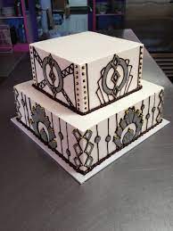 Wild Flour Bakery Home Page Art Deco Cake Great Gatsby Cake Engagement Cakes