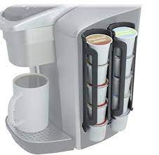 The charcoal water filter holder has two parts as shown above Sidekick Pod Holder Side Mount K Cup Pods Dispenser Compatible With Keurig Coffee Makers Perfect For Small Counters Pricepulse