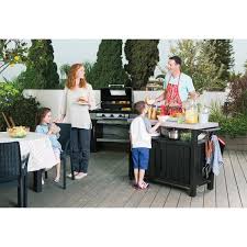Outdoor bbq area with awning that closes. Outdoor Bar And Grill Wayfair
