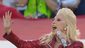 Lady gaga sings national anthem at super bowl: Lady Gaga Sings The National Anthem At Super Bowl 50 Video Abc News