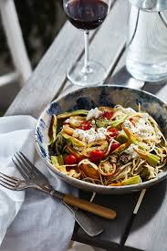 Separate the zucchini from their blossoms. Dish Of The Day Homemade Pasta With Zucchini Flowers Temple Webster