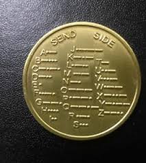 Details About Pure Brass Cw Morse Code Decoder Chart Medal Coin Commemorative Coin Gift Prize