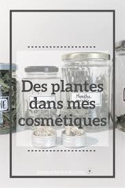 Des Plantes Dans Mes Cosmetiques Cosmetique Produits De Beaute Faits Maison Cosmetiques Maison