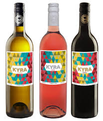 Label Design For Kyra Range Of Wines Chenin Rose And Shiraz From Fratelli Wines Wine Bottle Label Design Wines