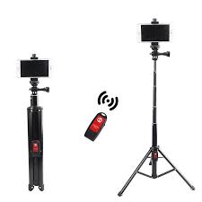 Portable All In One Bluetooth Selfie Stick Photo Live Light Stand Tripod With 1 4 Screw Sale Banggood Com