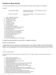 Contoh soal noun phrase dan jawabannya. Kumpulan Soal Phrase Masnurul