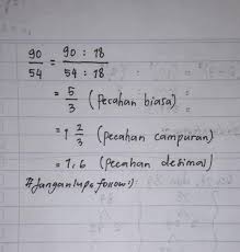 Jadi, lima pecahan yang senilai dengan 28/42 adalah 14/21, 2/3, 56/84, 84/126, dan 112/168. 8 Pecahan Yang Senilai Dengan 90 54 Adalah Brainly Co Id