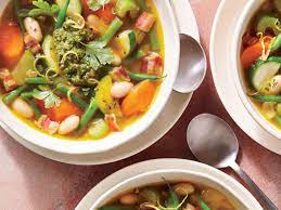 Third Meal Vegetable Soup Au Pistou Cooking Light Recipes Soup And Sandwich