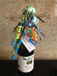 Neighbor Gift On New Year S Eve Celebration Packaged Up Sparkling Cider With Party Blowers Perfect T New Neighbor Gifts Neighbor Christmas Gifts Cider Gifts