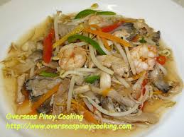 Ginisang Togue With Mushroom Overseas Pinoy Cooking Vegetable Dishes Stuffed Mushrooms Cooking
