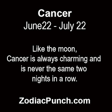 Cancer is a water sign and stands 4th in the zodiac. Cancer Zodiac Facts Donnacreinert Twitter