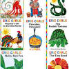 The very hungry caterpillar is one of our favorite books by him, but we enjoy them all equally. 1