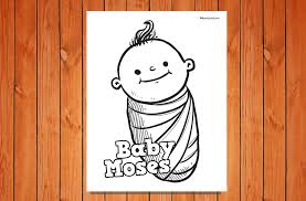 Read why and what happened next. Baby Moses Printable Ministryark