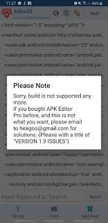 Here change the install location to any other option whichever applicable for your device. Apk Editor Pro Not Allowing Me To Build Adhell