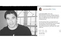 Pelakon drama bersiri popular gerak khas, ruzzlan abdullah shah atau lan cina dilaporkan telah meninggal dunia pada jumaat. Pelakon Drama Gerak Khas Meninggal Dunia