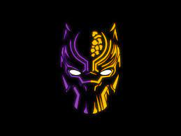 Panther logo engraving style emblem vector. Wallpaper Black Panther Logo Black Background 3840x2160 Uhd 4k Picture Image