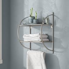 Kitchen coffee & coffee makers small appliances food & kitchen storage dinnerware & drinkware cookware & bakeware kitchen tools & gadgets laundry. Bathroom Shelves With Towel Bar You Ll Love In 2021 Wayfair