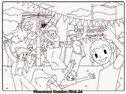 Gambar untuk mewarnai sketsa pemandangan pantai. Mewarnai Gambar Kemerdekaan Indonesia Arumi Gambar