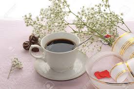 Morning cup of coffee, cake macaron, gift or present box and spring tulip flowers on pink. Cup Of Coffee And Spring Flowers On A Pink Background Good Morning Stock Photo Picture And Royalty Free Image Image 119620357