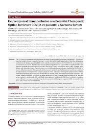 Terdahulu, jabatan akauntan negara pernah melaporkan terdapat menurut pemberitahuan di laman sesawang aplikasi egumis, hanya semakan wang tak dituntut sahaja dibuka secara online. Pdf Extracorporeal Hemoperfusion As A Potential Therapeutic Option For Severe Covid 19 Patients A Narrative Review