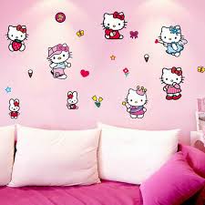 The lotte hotel jeju designed another hello kitty room, this time its towards a more sophisticated and luxurious design. Hello Kitty Light Switch Wall Sticker Girl Children Kid Nursery Decal Room Decor