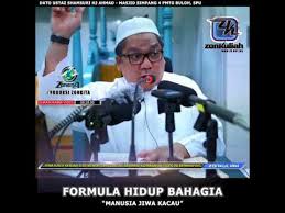 Estimated number of the downloads is more than 1000. Tazkirah Manusia Jiwa Kacau Ustaz Shamsuri Hj Ahmad Youtube