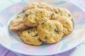 Vintage Raisin Cookies Syrup And Biscuits