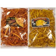 Warna keripik ubi tergantung dengan jenis ubi yang digunakan. Resepi Kerepek Ubi Kayu Jejari